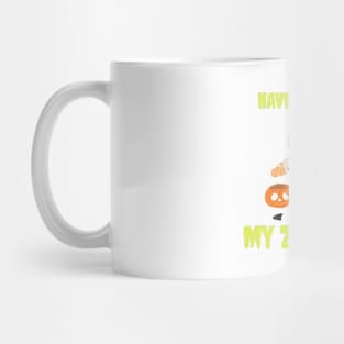 HAVE YOU SEEN MY ZOMBIE ? - Funny Hallooween Cat Zombie Quotes Mug